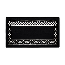Conceptum Alfombra Blanco y Negro 80x140 cm